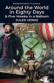 Around the World in Eighty Days and Five Weeks in a Balloon - Click to enlarge picture.