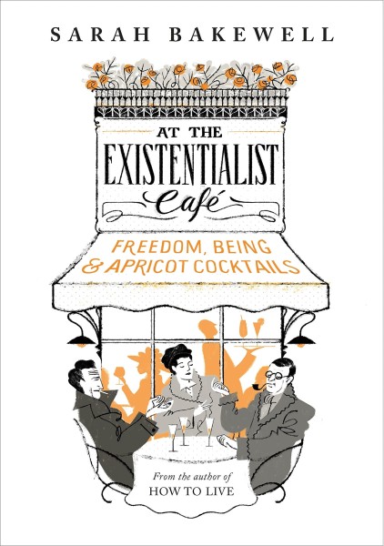 At the Existentialist Café - Click to enlarge picture.